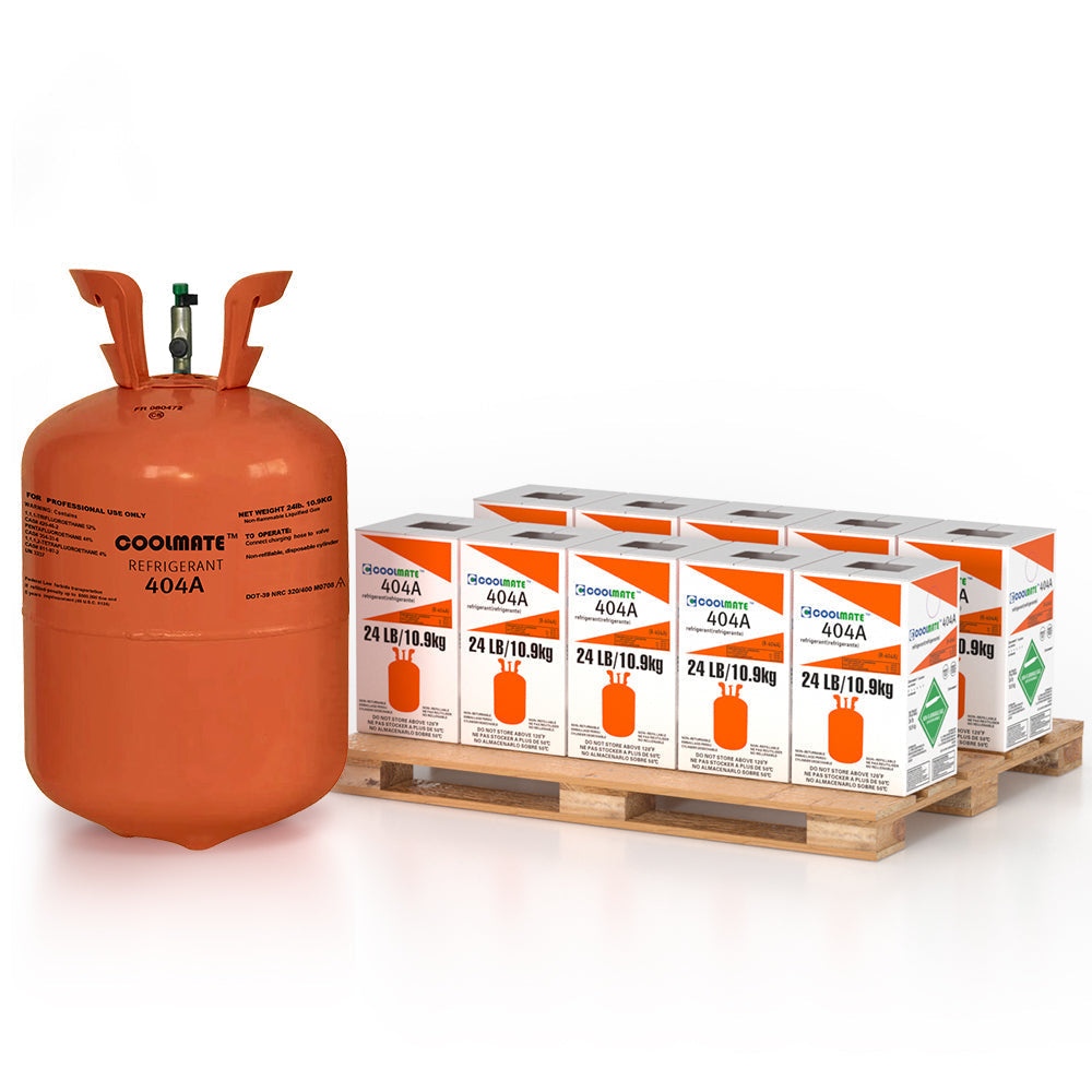 Quarter Pallet R-404A (10 Cylinders |CoolmateGas Refrigerant